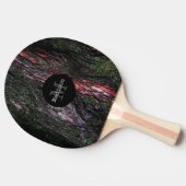 Raquette De Ping Pong Écorce de bois mossy roux Monogram (Côté)