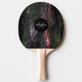 Raquette De Ping Pong Écorce de bois mossy roux Monogram (Devant)