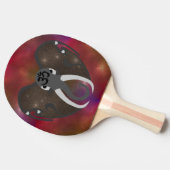 Raquette De Ping Pong Ecouter les éléphants au Cosmos (Côté)