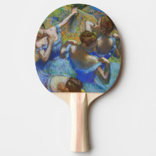 Raquette De Ping Pong Edgar Degas - Danseuses bleues