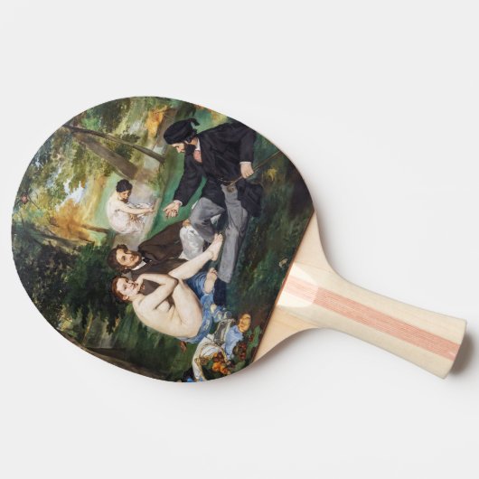 Raquette De Ping Pong Edouard Manet - Déjeuner sur l'herbe (Côté)