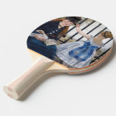 Raquette De Ping Pong Edouard Manet - Le Chemin De Fer (Devant Angle)