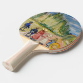 Raquette De Ping Pong Edvard Munch - La forêt Fairytale (Devant Angle)
