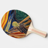 Raquette De Ping Pong Edvard Munch - Le cri 1910 (Côté)