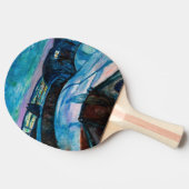 Raquette De Ping Pong Edvard Munch - Nuit étoilée 1922 (Côté)
