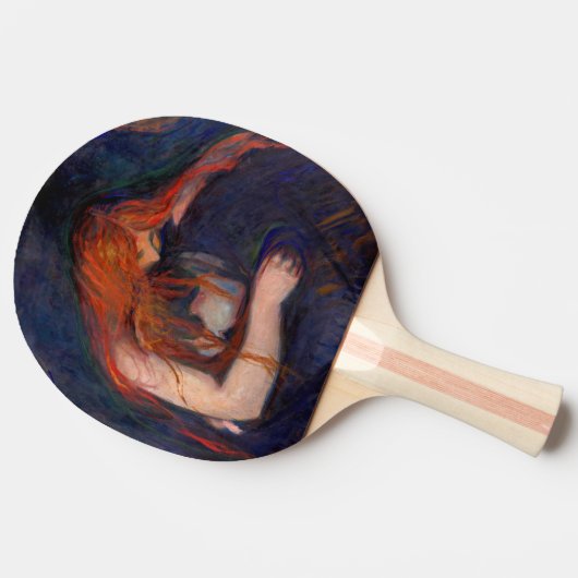 Raquette De Ping Pong Edvard Munch - Vampire / Amour et douleur (Côté)
