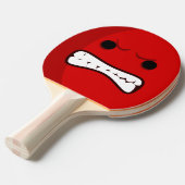 Raquette De Ping Pong Effrayant Dans Votre Visage (Devant Angle)