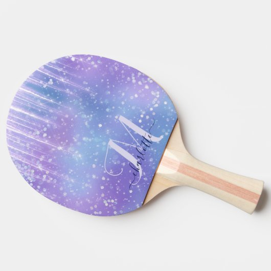 Raquette De Ping Pong Élégant et brillant pourpre (Côté)