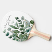 Raquette De Ping Pong Élégant jeu Mariage de feuillage Elégant (Côté)