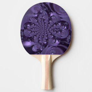 Raquette De Ping Pong Élégante étincelle Royale Purple Liquide