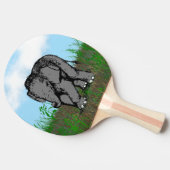 Raquette De Ping Pong Eléphant bébé (Côté)