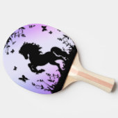 Raquette De Ping Pong Élevage de l'étalon noir (Côté)