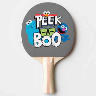 Raquette De Ping Pong Elmo, Cookie & Grover  Peek-a-Boo