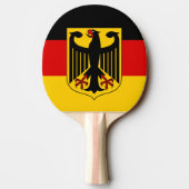 Raquette De Ping Pong emblème allemand (Dos)