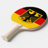 Raquette De Ping Pong emblème allemand (Devant Angle)