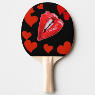 Raquette De Ping Pong Embrasse-moi beaucoup