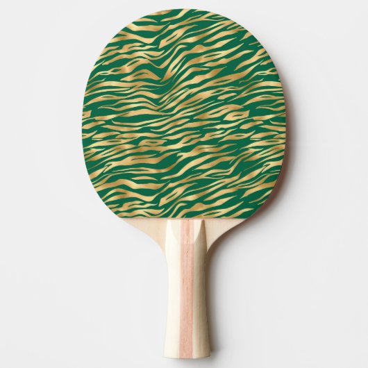Raquette De Ping Pong Emerald et Gold Safari Series Design 2 (Devant)
