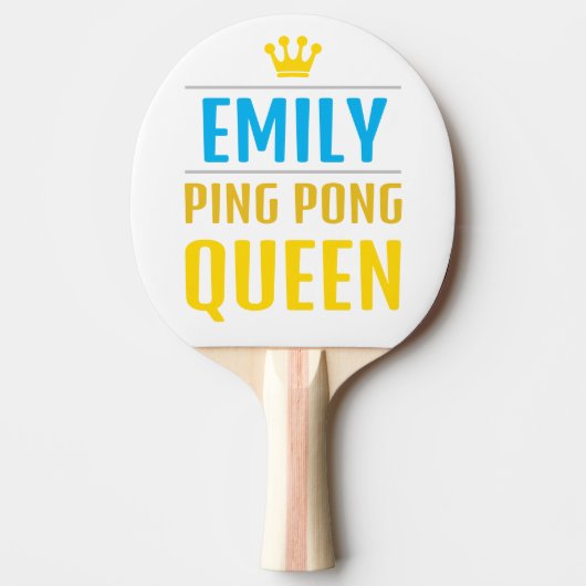 Raquette De Ping Pong Emily (Devant)