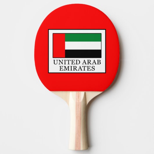 Raquette De Ping Pong Émirats arabes unis (Devant)