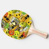 Raquette De Ping Pong Emoji a animé des visages (Côté)
