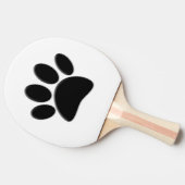 Raquette De Ping Pong Empreinte de chien (Côté)