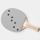 Raquette De Ping Pong Empreintes de pattes (Côté)