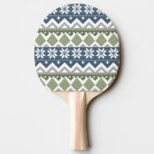 Raquette de ping pong en pull d'hiver (Dos)