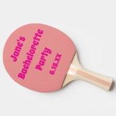 Raquette De Ping Pong Enterrement de vie de jeune fille (Côté)