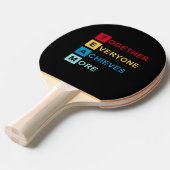 Raquette De Ping Pong Équipe (Devant Angle)