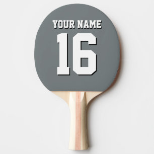 Raquette De Ping Pong Équipe de Jersey Charcoal Grey Sports