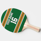 Raquette De Ping Pong Équipe de strip-tease Jersey (Côté)