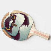 Raquette De Ping Pong Est ce que j'ai une tête de pluvier ? (Côté)