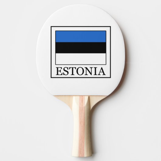 Raquette De Ping Pong Estonie (Devant)