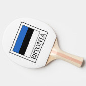 Raquette De Ping Pong Estonie (Côté)