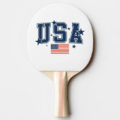 Raquette De Ping Pong États-Unis (Dos)