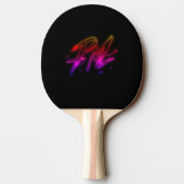 Raquette De Ping Pong États-Unis (Dos)