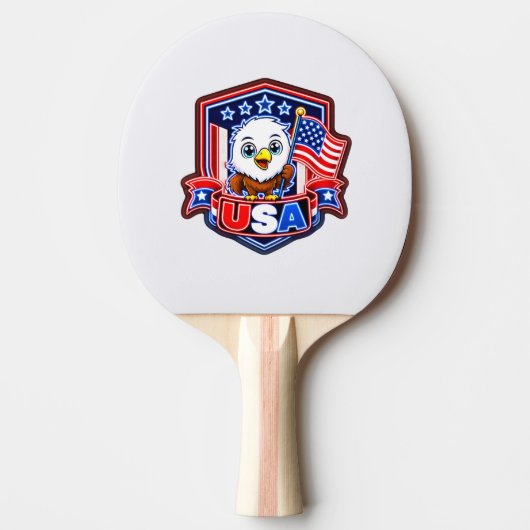 Raquette De Ping Pong États-Unis (Devant)