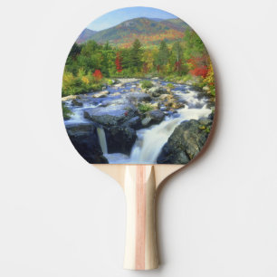 Raquette De Ping Pong États-Unis, New York. Une cascade dans l'Adirondac