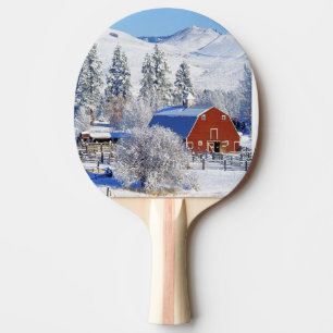 Raquette De Ping Pong États-Unis, Washington, Methow Valley, Granges dan
