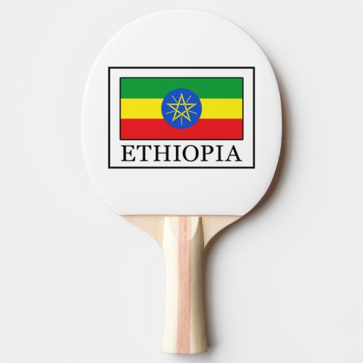 Raquette De Ping Pong Éthiopie (Devant)