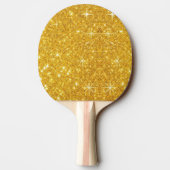 Raquette De Ping Pong Étincelle dorée (Dos)