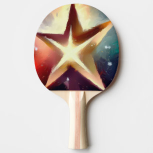 Raquette De Ping Pong Étoile de Noël (4)