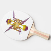 Raquette De Ping Pong Étoile dorée (Côté)
