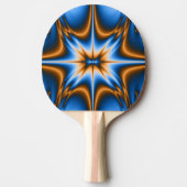 Raquette De Ping Pong Étoile fractale (Devant)
