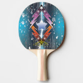 Raquette De Ping Pong Étoiles de tonnerre (Dos)