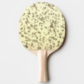 Raquette De Ping Pong Étoiles dorées (Dos)
