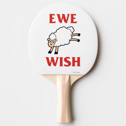 Raquette De Ping Pong Ewe Wish (Devant)