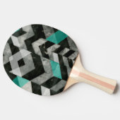 Raquette De Ping Pong Exclusion II de Chevron (Côté)