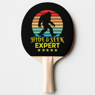 Raquette De Ping Pong Expert Bigfoot Cache-Cache Drôle