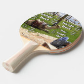 Raquette De Ping Pong Fab Fun Vacances Créer Votre Propre (Devant Angle)